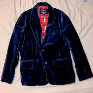 Blue Velvet Jacket